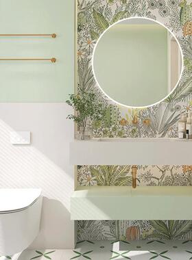 法瓷式全砖法式卫生间大板600X12花0706连纹砖0网红全瓷墙砖