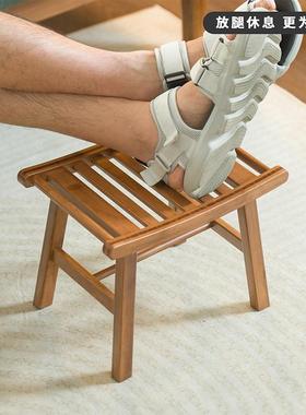 用小马鞍阳家凳子新中换WXC鞋凳客厅台沙发矮凳餐凳庭式院板凳浴