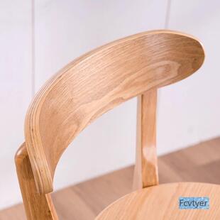 吧代台椅实木高脚凳约高背凳子前台酒吧椅子现简靠吧椅收银台M802