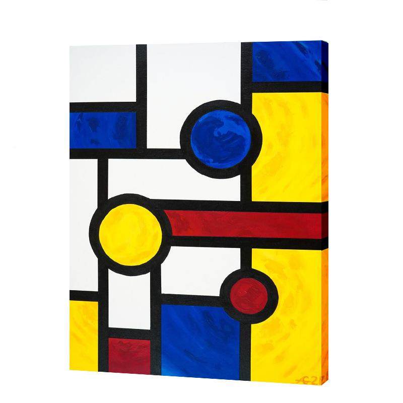 来定做喷定装饰画定制照片放大打印油画布客绘GEO厅壁画个性个图