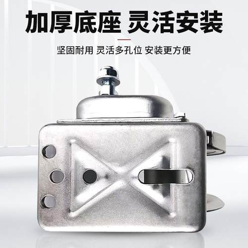 自锁式不锈钢绞盘34/3106钢丝绳牵引677手动绞车不锈钢手摇绞盘