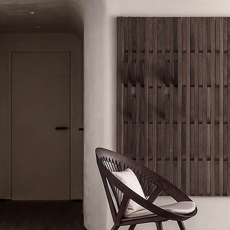 木帽衣物架钢琴键JPK衣服衣帽架不占地电表箱遮挡实挂衣架玄关置