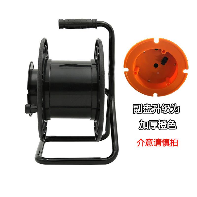 天津光纤盘网卷线盘光纤动滚子收线缠灯线带塑料线轴光纤移绕线盘