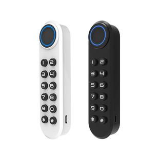 柜办公抽屉锁F020床头柜柜 家具锁长条更衣码 F锁020条形鞋 指纹密码