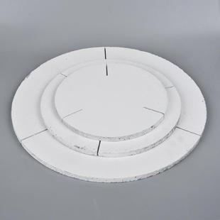 天育陶板艺窑炉烧制具棚板板硅圆形TY-14工棚支柱马脚窑具破损包