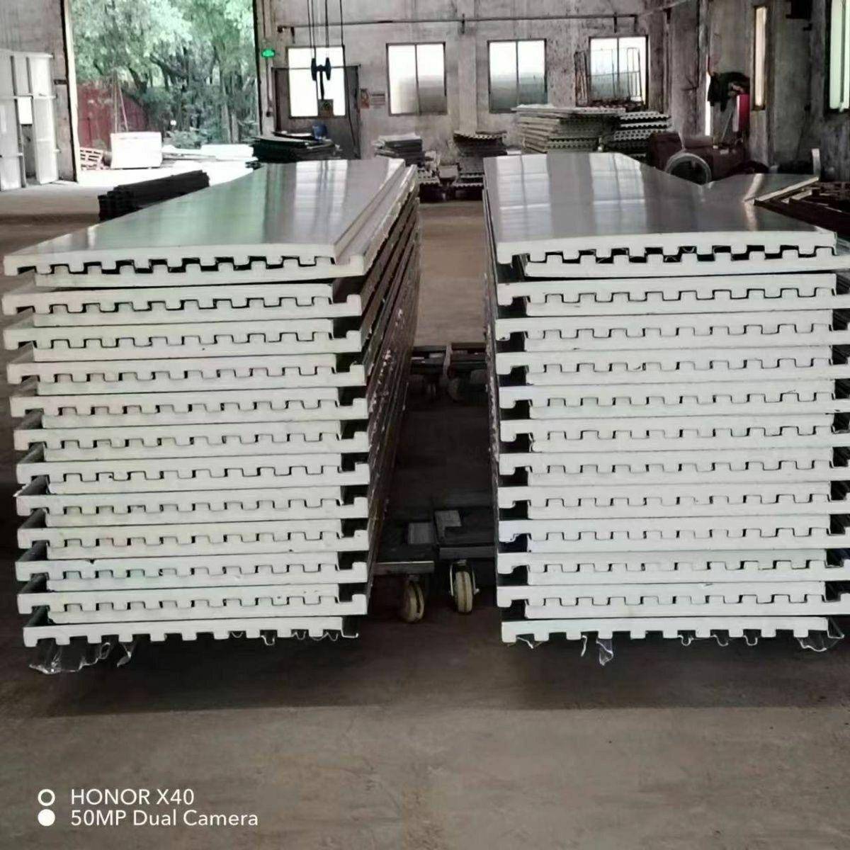 合金双层铝长城隔热铝瓦凹阳屋光JIM房顶瓦凸铝板雨棚铝波浪板型