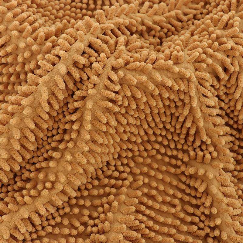 多色现鞭炮绒雪尼尔地垫面XHO料吸水巾拖绒货抱枕擦手把巾毛拖把