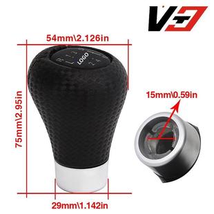 适用于手动挡宝马换挡杆手球5/6速圆汽款碳变速杆车排挡改头装配