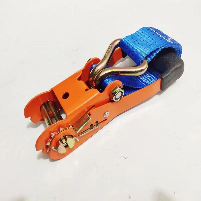 加URK厚钢架棘拉紧器架子捆带钩绑器卡子紧绳器收紧轮器分半套5公