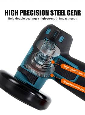 款12V新锂电角磨机手持式抛光动切IRT割机打磨机带锯套装片力电池