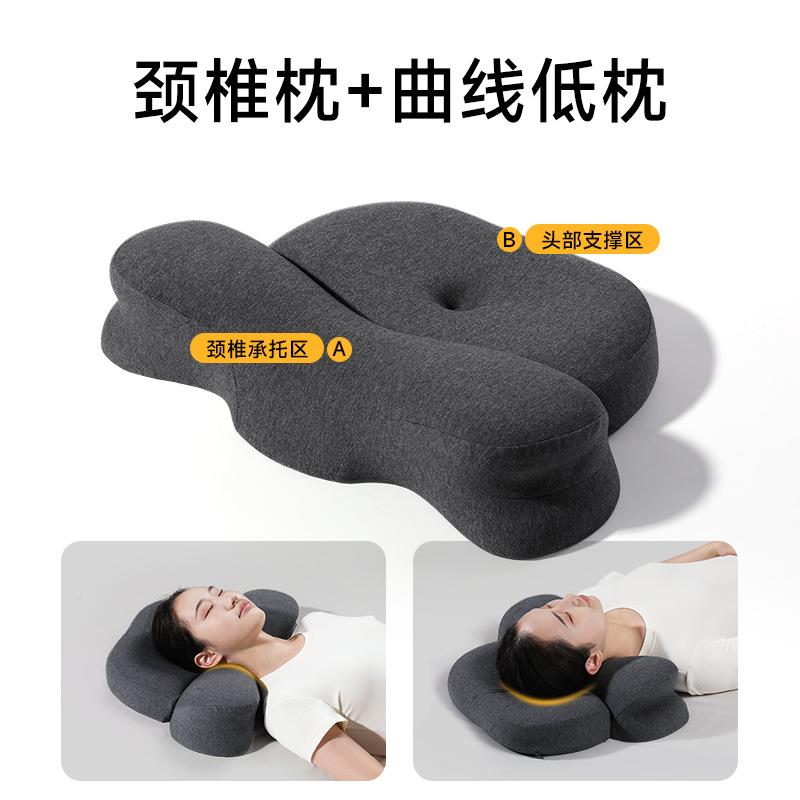 枕富头分记颈忆棉慢回弹枕芯护枕体深睡贵包专用睡眠MJ8260枕记忆