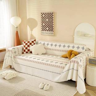 0232发垫四季通用沙发HG-sfj-0北巾欧ins风沙沙发布垫全包套罩盖