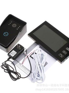 山一寸视7触摸彩色通视可对讲门铃夜SY806MJ1视防雨