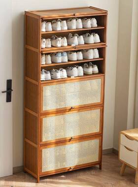 鞋架子家门口防室内用玄关卧室收纳储物柜简KMP约现代尘鞋柜柜收