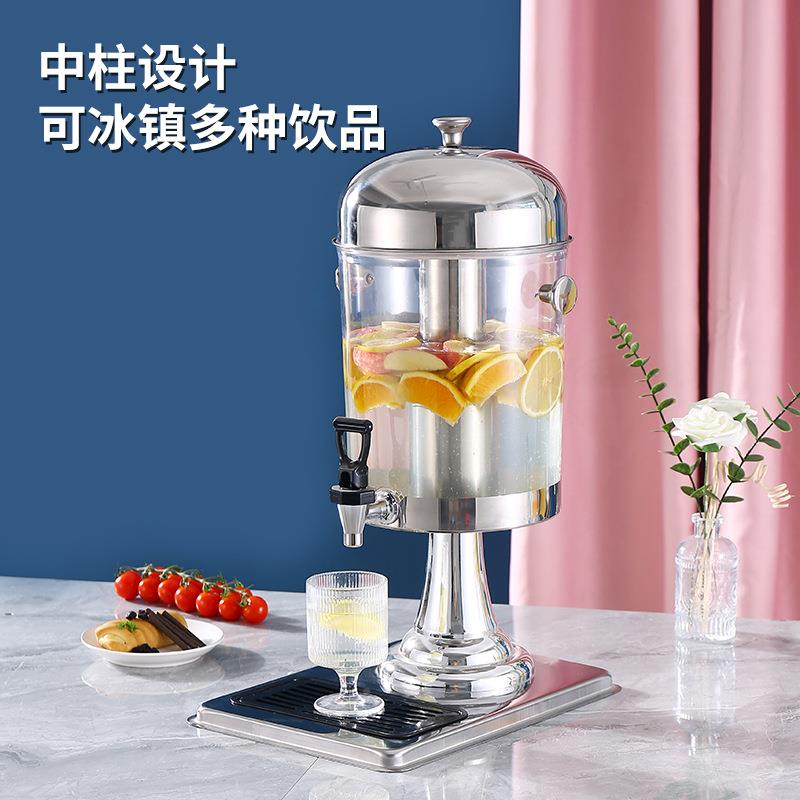 加厚不锈钢果汁酒饮料机自鼎助餐果店SSG汁桶餐厅茶水果茶桶冷桶