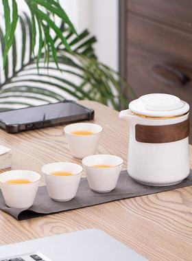 便携茶快客旅行套装家用户携随身50383便式泡茶壶商务具礼品印外l