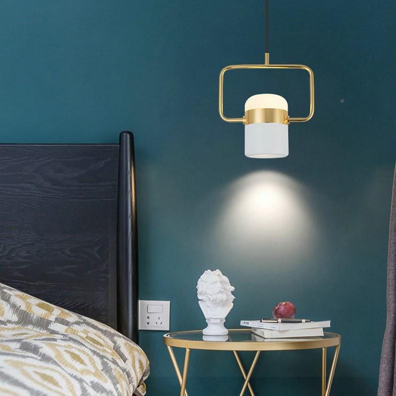 北厅欧后现代简WMD1206约餐吧台多头单吊灯卧室属书房床头led头金