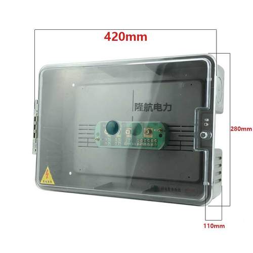 进6E装X透明PC塑料端子箱43420x280x12出端子盒分线箱店里盒明挂