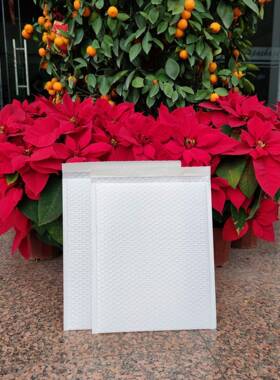 NDR哑好光膜气泡袋光白色珠信封防防压小件打包快递便宜震货现货