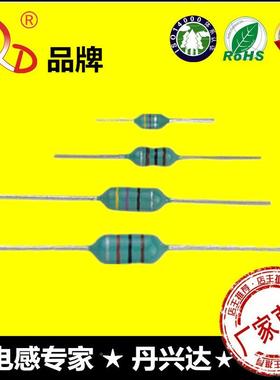 色环色码电感包040101M4H厂家直销生产GCA卧式工字LGA001-12K