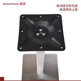 简约轻FT-B025-不锈钢桌脚餐桌腿餐厅桌奢子快餐腿店方五金底桌座