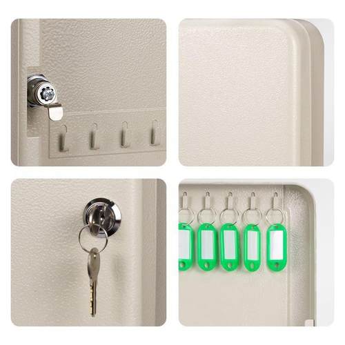 钥匙柜壁挂式管理箱公司4工8位中介车841子地钥匙汽箱24挂收琴萱