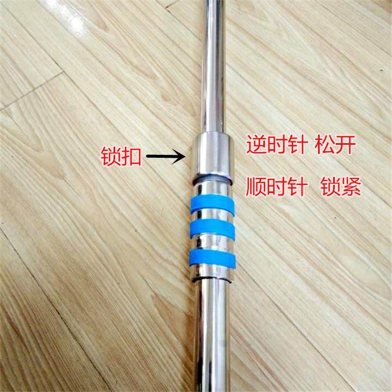 34可不锈钢0可伸缩水勺取样勺加汤勺水瓢大超长长手柄可F96MH88H