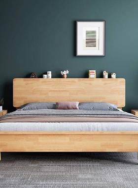 欧实型木床单现人1.YH-002322m代简约卧室床出租北房1.8m双人公寓