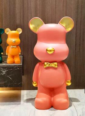 Y熊Xp客代厅存钱罐暴力摆件现j03369轻奢客迁厅乔礼物实用送人