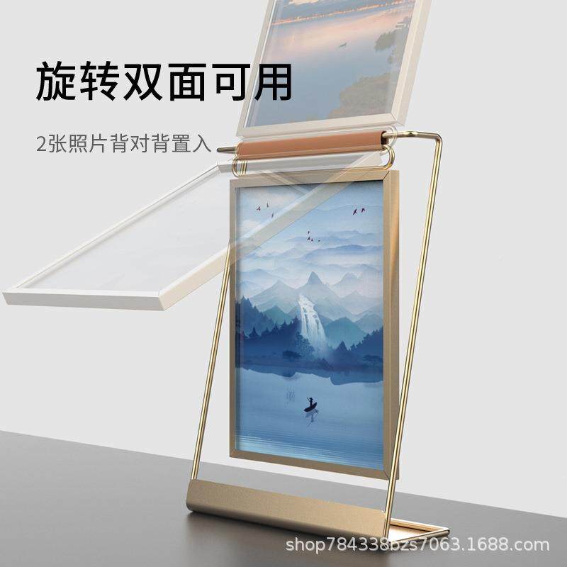 金属桌面相框摆台端高商PNN务礼O悬挂创意价格立牌可雕刻LGO文品,家居饰品,DIY亲子装饰画,淘宝优惠券,粉丝福利购,淘宝优惠卷