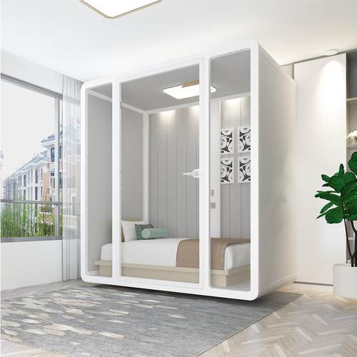 隔房静睡眠仓静音直舱移动直播间办公会议室300隔音仓可移动音房