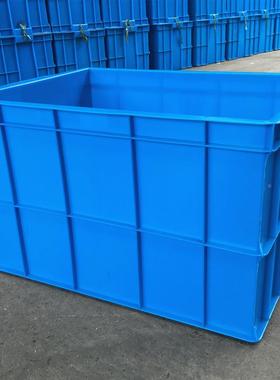 供应全新-料大号700450箱周箱塑料转箱塑MKJ料箱塑料筐周转加厚款