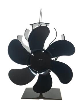 四叶六小叶风扇OZP壁炉挂热动力柴火炉热力配件热应壁高温感阳极