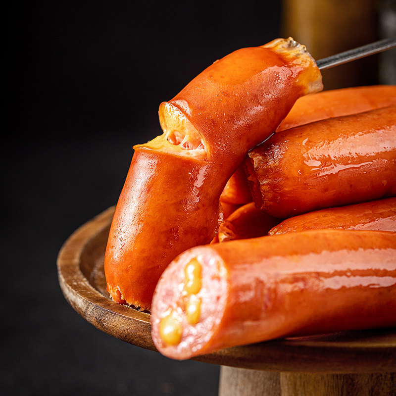 鱼极爆浆芝士一口烤肠官方肉肠香肠地道火腿肠火山石肠热狗香肠,水产肉类/新鲜蔬果/熟食,包装猪肉类预制菜,淘宝优惠券,粉丝福利购,淘宝优惠卷
