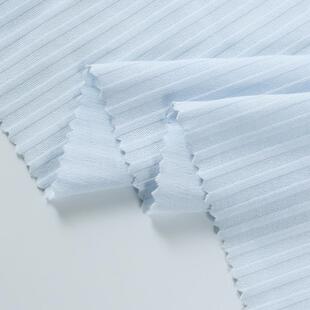 抽针棉毛布竖童针织坑条提花双面布KJG春夏婴爬服睡衣家居服面条