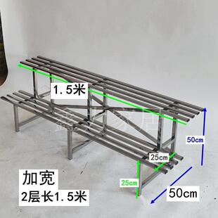 多不锈钢阳花架多层阶梯式落地台肉架子无品牌/室内室花外客厅花