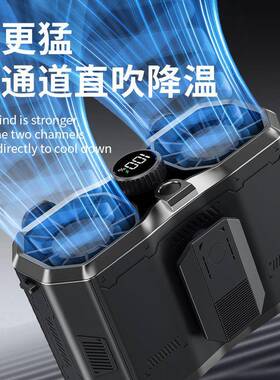 新款挂腰17236风扇超长空续航随携式夹腰间户外旅游挂便腰夏天制