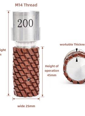 金刚石打抛光轮轮水磨片HTV鼓磨轮石材抛光弧形异形线条磨机