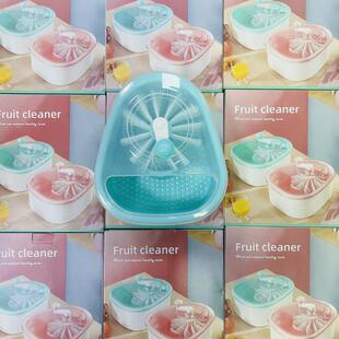 免手洗果蔬清机沥去洗农残污物去渍洗蔬菜水350篮厂家直销