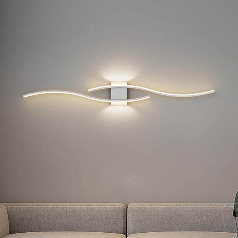 66免布线长极简条灯灯卧室床头客壁厅沙发背景墙个性网红充电壁灯,家装灯饰光源,壁灯,淘宝优惠券,粉丝福利购,淘宝优惠卷