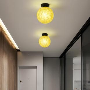 新款北欧星卧球灯535意创艺书房室床头灯术网红民宿客栈吧台月球