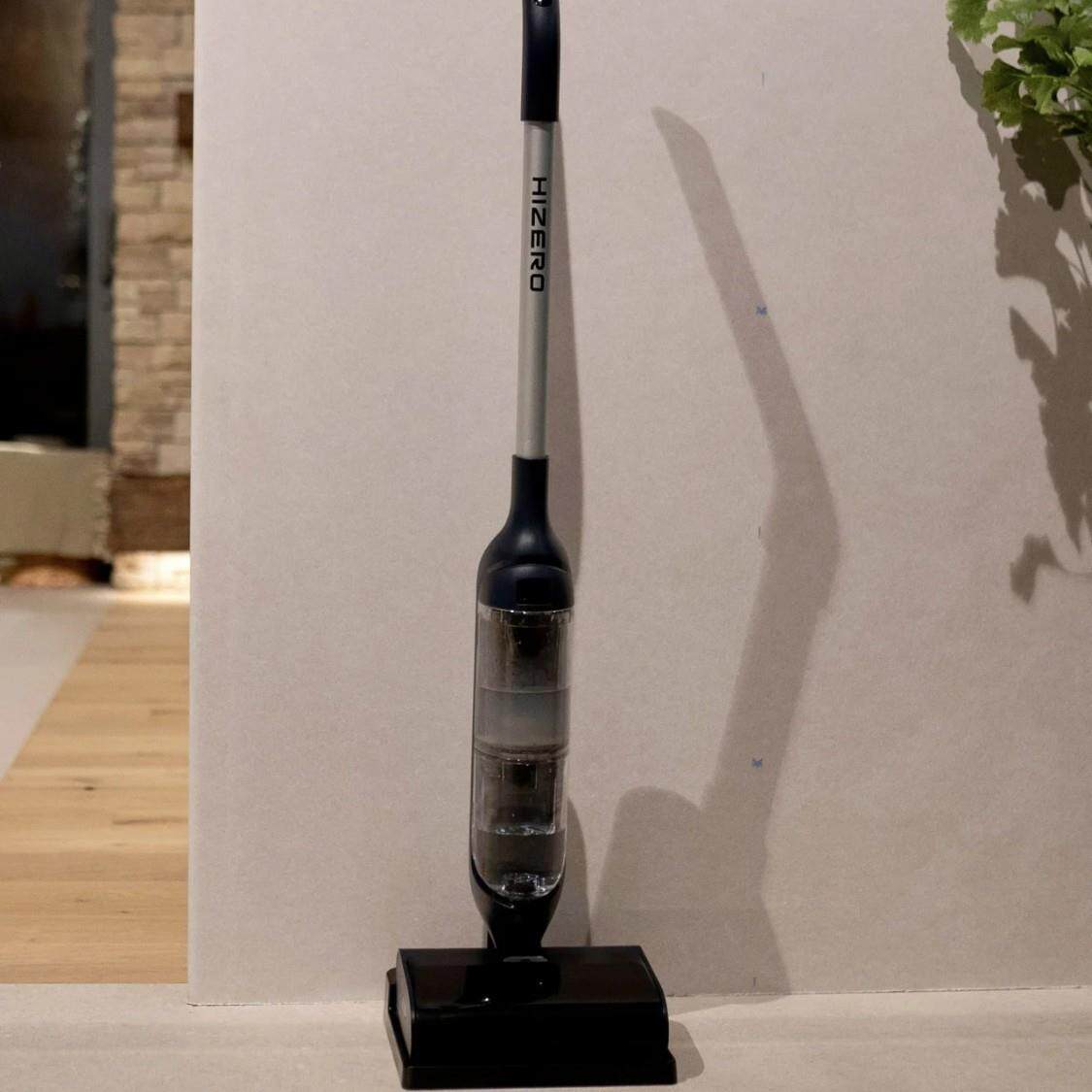 赫兹F300洗地机家用无线轻盈手持扫洗拖一体自动清洗轻音水渍速干