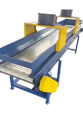 板输产送机不锈钢食品生输送线海干鲜JXO果链板流水线传送链机