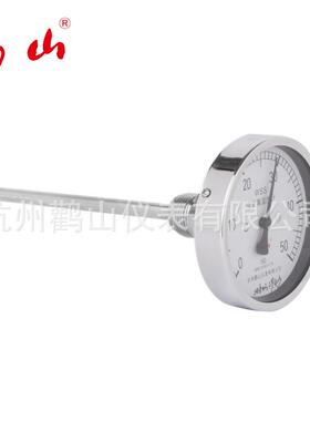 WWSS401SS401供应双属温度轴向双金属温度计工金业计用双金属