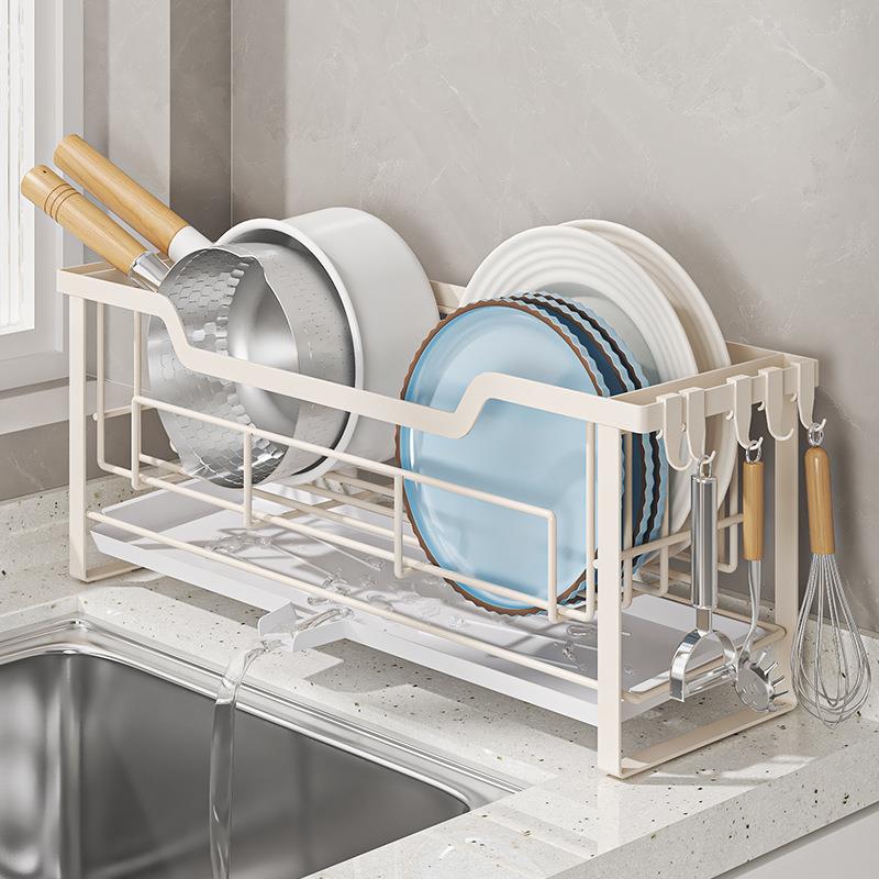 厨房碗碟沥水架功能水槽碗碟JBE架碗窄碗架台多面放碗盘筷款收纳