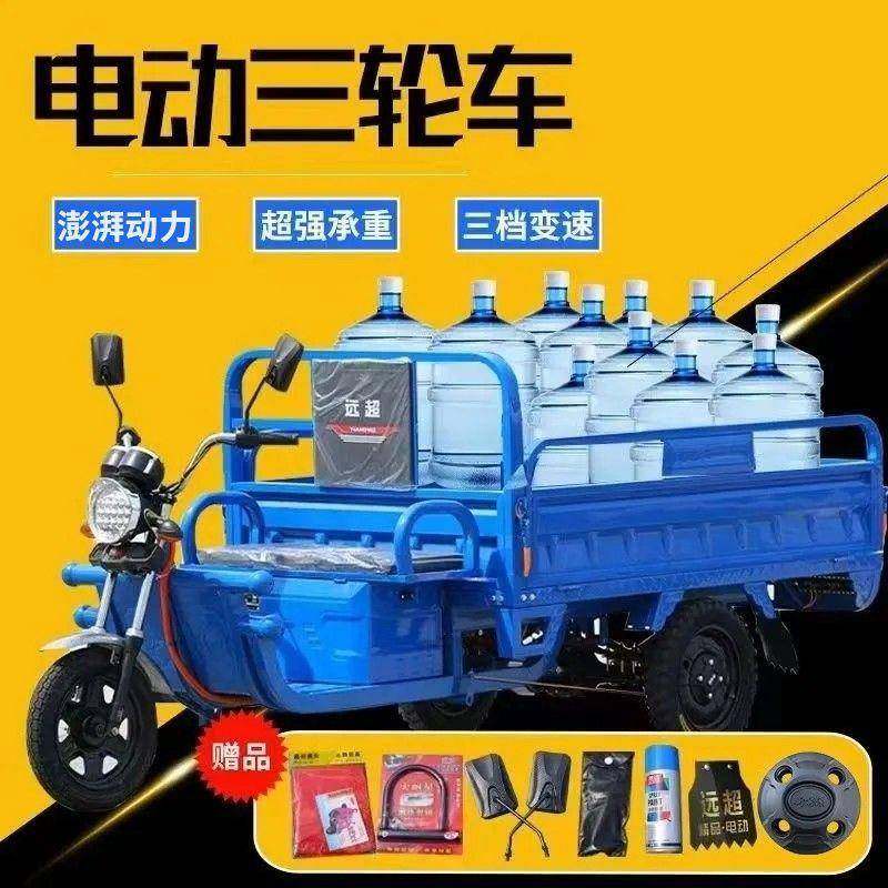 电三车货车轮载重王摆摊电车家用动三轮车快递MSM车瓶农用车新国