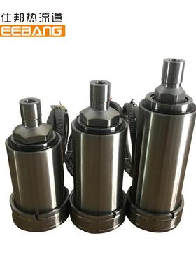 具模加工热道热嘴配件两热段加流热单嘴镶入式嘴热流道设计VTO加