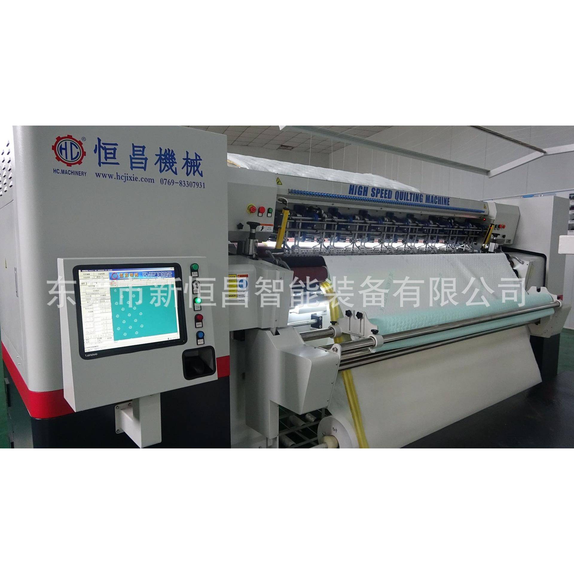 全自动超高速缝被机花型精密型多针床垫绗缝机