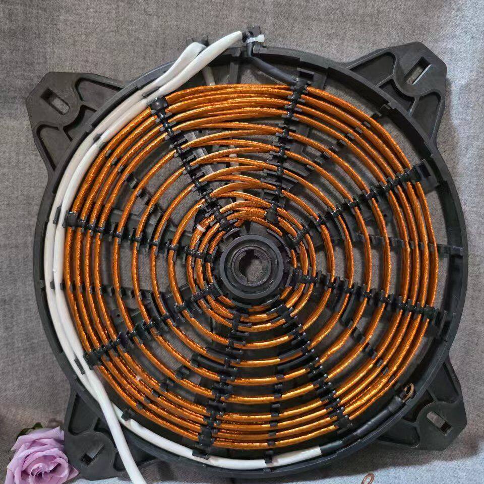 商用电磁炉纯铜线圈8-30KW炒炉凹线盘平线盘发热盘电灶线盘配件