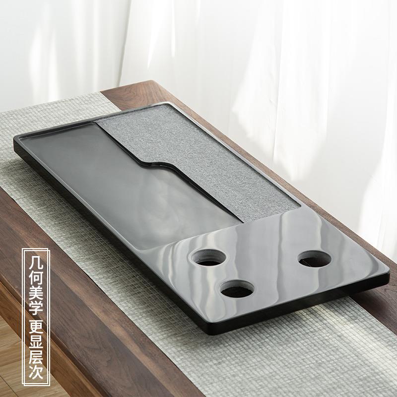 金石头茶乌一体套全自盘动电磁炉装上下（底家用功夫茶具简约茶台